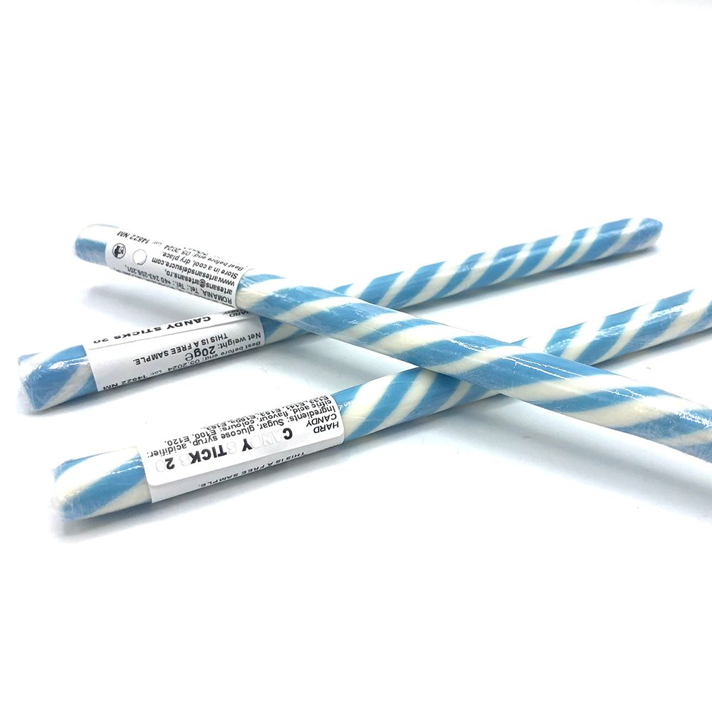 Zuurstok Lichtblauw - 20stks