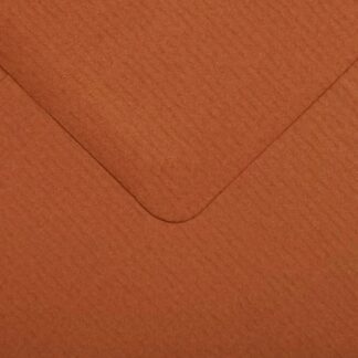 Envelop Vergé Terracotta