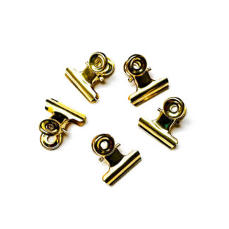 Bulldogclip goud - 48stks
