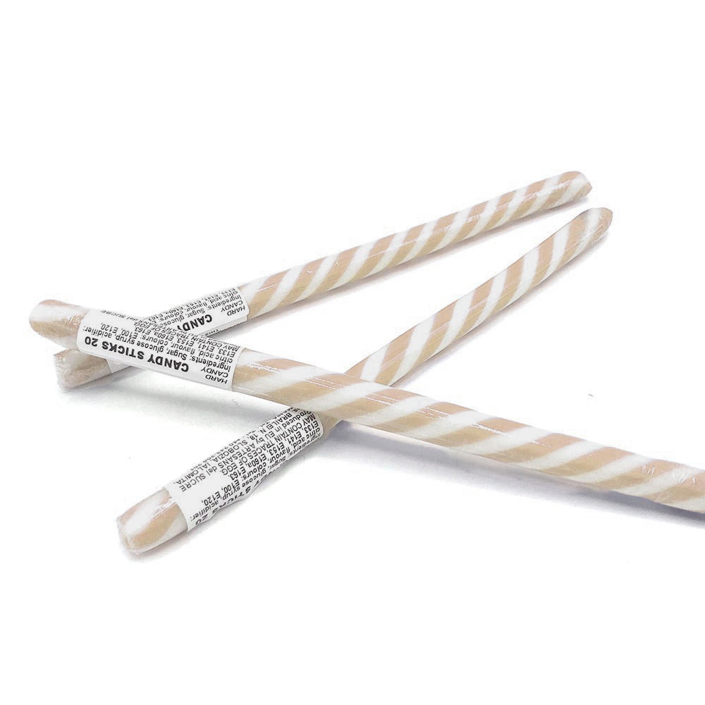 Zuurstok Beige - 20stks